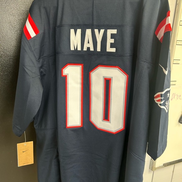 Nike NFL New England Patriots Drake Maye Large - Picture 4 of 9